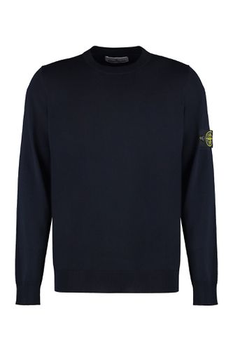 Knit Wool Blend Pullover - Stone Island - Modalova