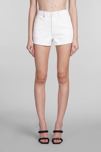 Alexander Wang White Denim Shorts - Alexander Wang - Modalova