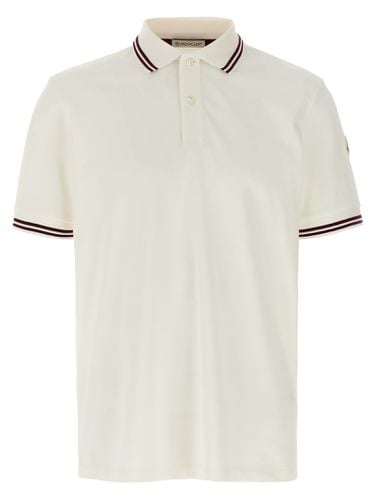 Moncler Piqué Polo Shirt - Moncler - Modalova