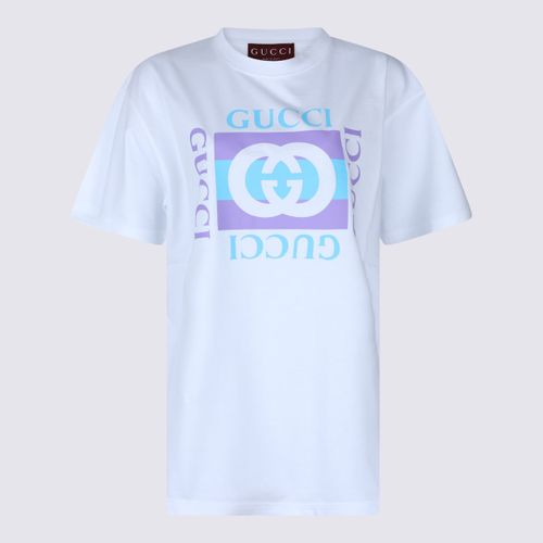 Gucci White Cotton T-shirt - Gucci - Modalova