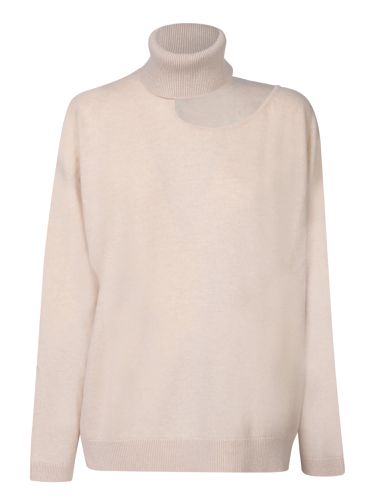 Butter Turtleneck Sweater In Cashmere Blend - Federica Tosi - Modalova