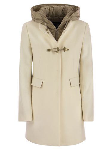 Fay Double Front Toggle Coat - Fay - Modalova