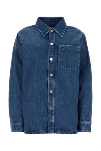 Ami Alexandre Mattiussi Denim Shirt - Ami Alexandre Mattiussi - Modalova