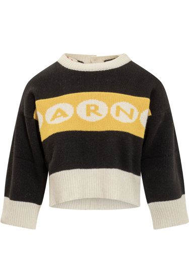 Marni Two-tone Wool Sweater - Marni - Modalova