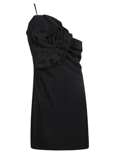 Large Flower Detail Sleeveless Dress - Blumarine - Modalova