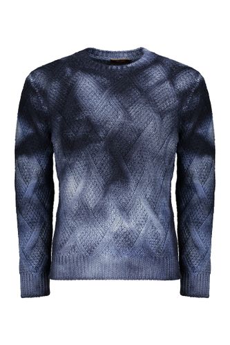 Data La Lingua Di Origine (it) E La Lingua Di Destinazione (en), La Traduzione Di maglione Tie-dye Blu Scuro In Inglese è dark Tie-dye Sweater - Moorer - Modalova