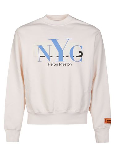 Nyc Censored Sweatshirt - HERON PRESTON - Modalova