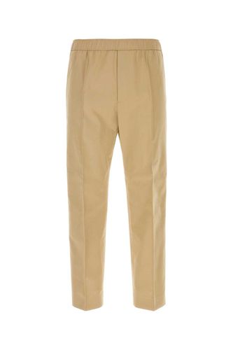 Lanvin Beige Stretch Cotton Pant - Lanvin - Modalova