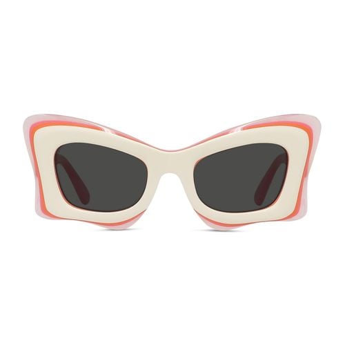 Lw40140u Curvy 59a Beige Pink Sunglasses - Loewe - Modalova