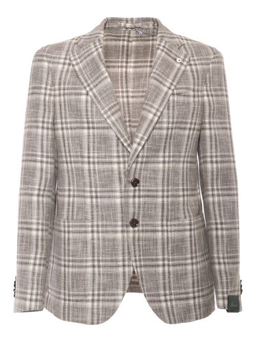 L. B.M. 1911 Plaid Patterned Blazer - L.B.M. 1911 - Modalova