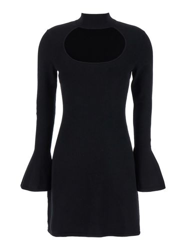 Mini Dress With High Neck And Cut-out Detail On Viscose Blend Woman - Federica Tosi - Modalova