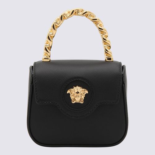 Leather La Medusa Mini Top Handle Bag - Versace - Modalova