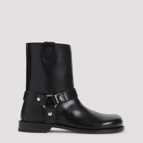 Loewe Campo Biker Shearling Boots - Loewe - Modalova