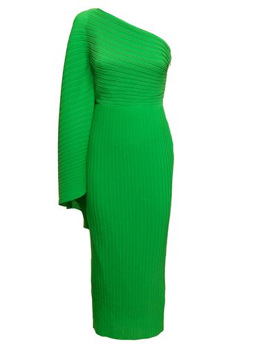 Lenna Midi One-shoulder Dress In Pleated Fabric Woman - Solace London - Modalova
