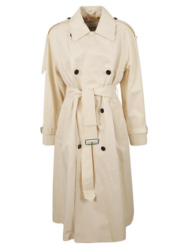 Double-breasted High Waist Belted Trench - Burberry - Modalova