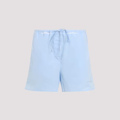 Miu Miu Cotton Shorts - Miu Miu - Modalova