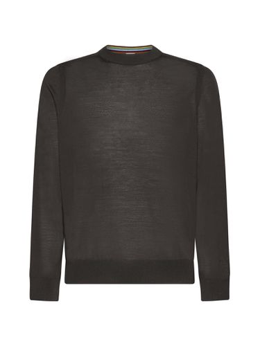 Logo Embroidered Knitted Jumper - Paul Smith - Modalova