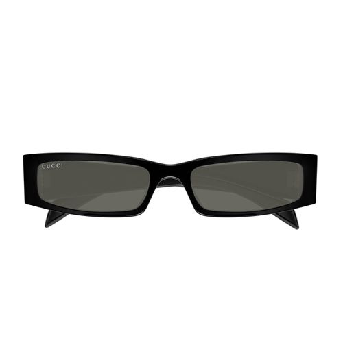 Gucci Gg1778s Linea Fashion 001 Black Grey Sunglasses - Gucci Eyewear - Modalova