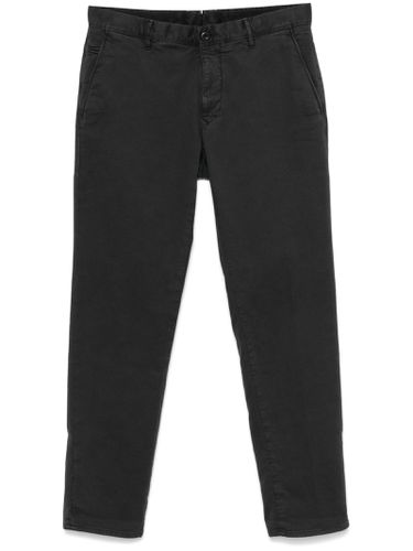 Dark Cotton Blend Chino Trousers - Incotex - Modalova