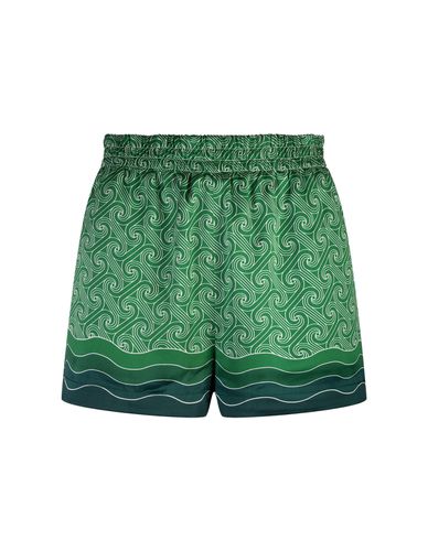 Column Monogram Silk Shorts - Casablanca - Modalova