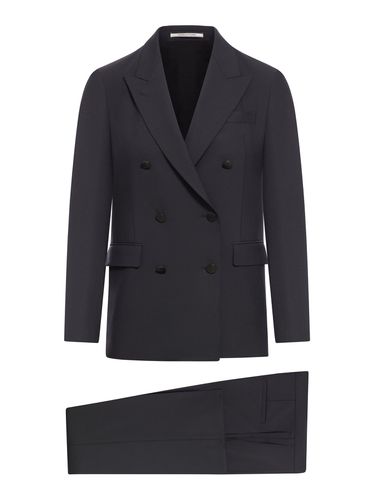 Double-breasted Tailored Suit - Tagliatore - Modalova