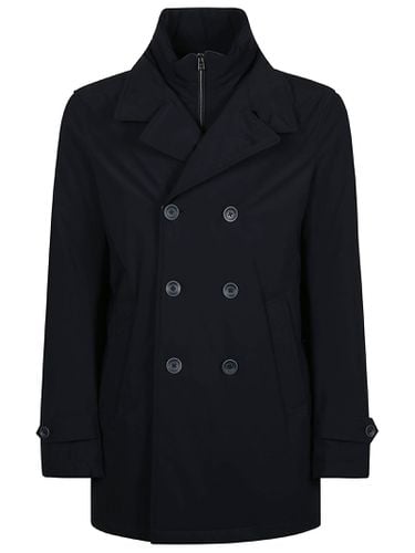 Herno Washington Peacoat - Herno - Modalova