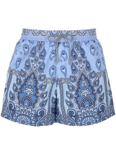 Medallion Swim Shorts Etro - Etro - Modalova