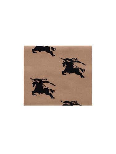 Scarf With Ekd Motif In Cashmere - Burberry - Modalova