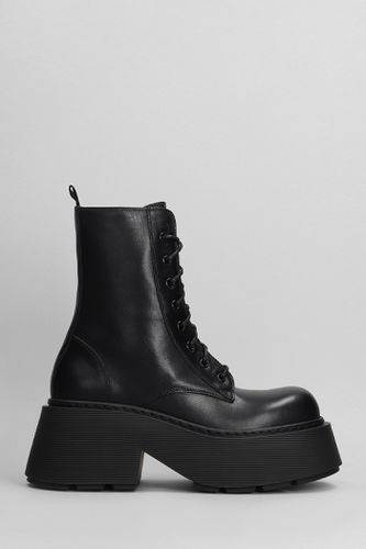 Etna Combat Boots In Leather - Vic Matié - Modalova