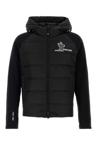 Black Stretch Polyester Blend Jacket - Moncler Grenoble - Modalova