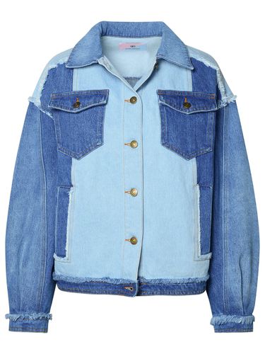 Chiara Ferragni Blue Cotton Jacket - Chiara Ferragni - Modalova