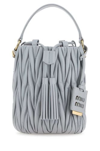 Miu Miu Nappa Leather Bucket Bag - Miu Miu - Modalova