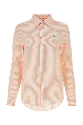 Relaxed Fit Striped Shirt - Ralph Lauren - Modalova