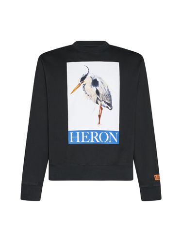 Bird Painted Crewneck Sweatshirt - HERON PRESTON - Modalova