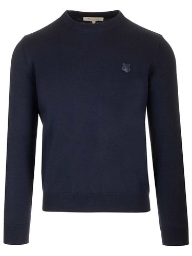 Bold Fox Head Patch Regular Jumper - Maison Kitsuné - Modalova