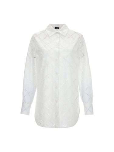 Kiton Camicia Cotone Traforato - Kiton - Modalova