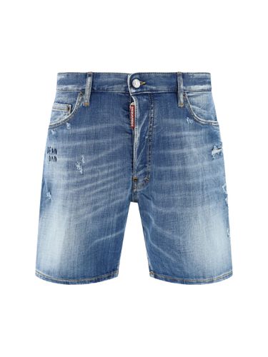 Dsquared2 Marine Denim Shorts - Dsquared2 - Modalova