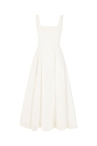 SportMax White Cotton Dress - SportMax - Modalova