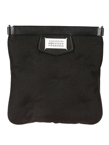 Logo Patched Top Zip Pouch - Maison Margiela - Modalova