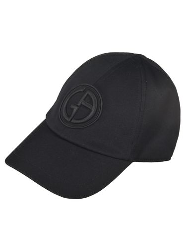 Bold Logo Baseball Hat - Giorgio Armani - Modalova