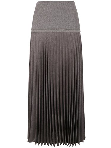 D. Exterior Garze Merinos Plisse Long Skirt - D.Exterior - Modalova