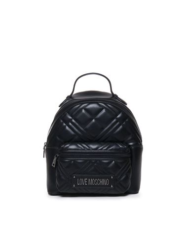 Love Moschino Logo Quilted Backpack - Love Moschino - Modalova