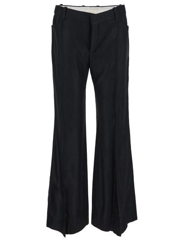 Chloé Wool And Silk Flared Pants - Chloé - Modalova