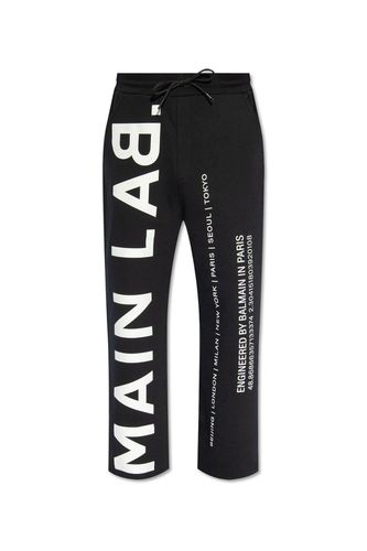 Balmain Logo Printed Track Trousers - Balmain - Modalova