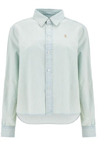 Boxy Fit Chambray Shirt - Polo Ralph Lauren - Modalova