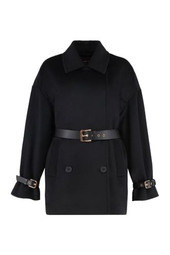 Pausa Double-breasted Virgin Wool Coat - Max Mara Studio - Modalova