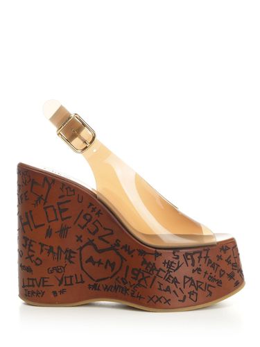 Chloé maxime Wedge Sandals - Chloé - Modalova