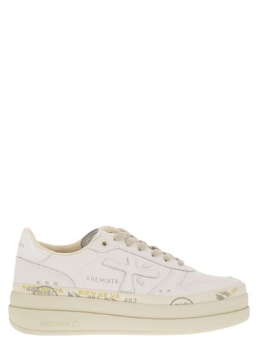 Premiata Micol Leather Sneakers - Premiata - Modalova