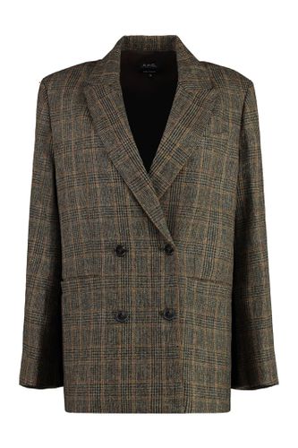 A. P.C. Lucy Prince Of Wales Checked Jacket - A.P.C. - Modalova