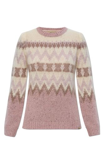 Pattern Intarsia-knit Crewneck Jumper - Woolrich - Modalova